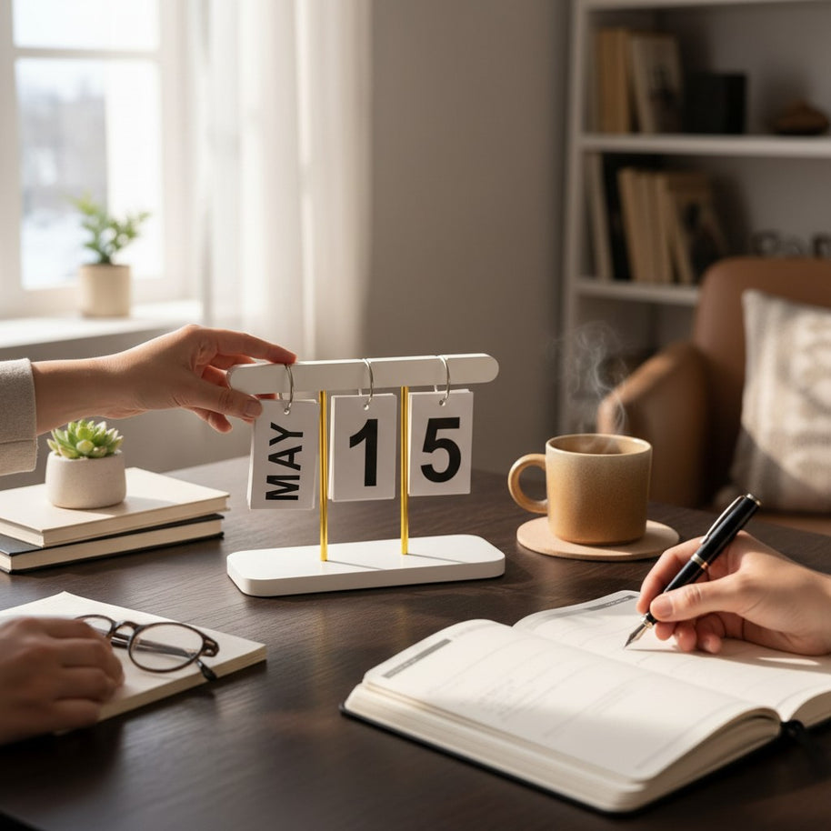 Perpetual Flip Calendar