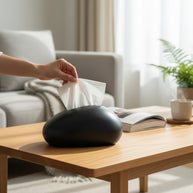 Dome Decorative Tissue Box – Matte Black