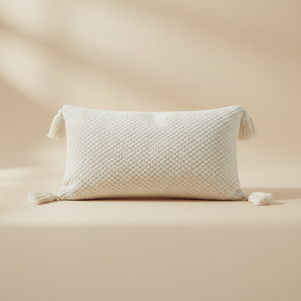 Lumbar Cushion– Bobble Texture Cream