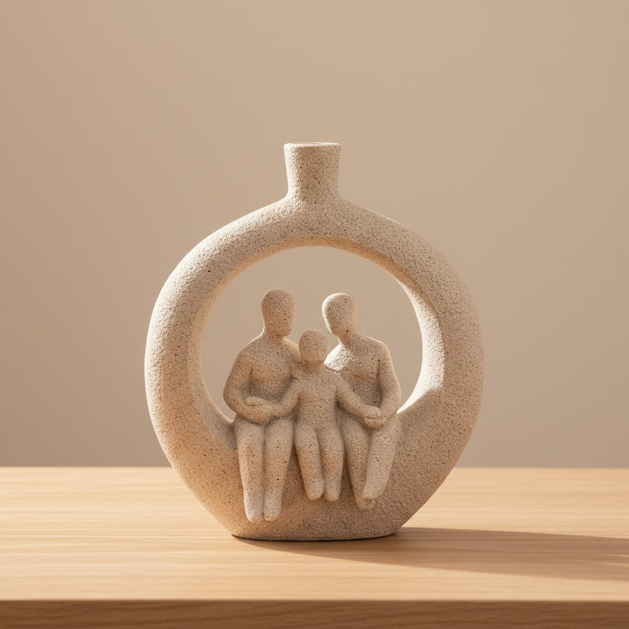 Abstract Couple Arch Sculpture
