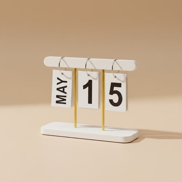 Perpetual Flip Calendar