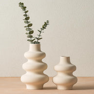 Set of 2 Pebble Stack Vase